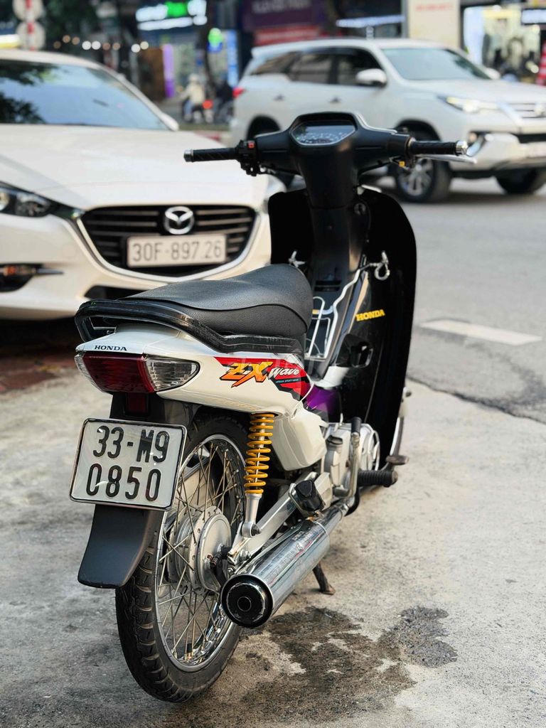 Honda Wave ZX белый, черный, фиолетовый