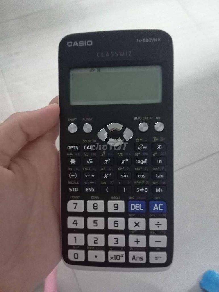 Máy tính casio 580
