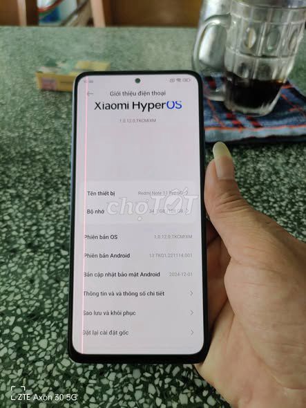 Xiaomi Redmi Note 11 Pro 5G 128GB Xanh Màn sọc. Mua bán Điện thoại tại Quận 11 Tp Hồ Chí Minh được đăng bởi Hội Đồ Điện Tử hình 1