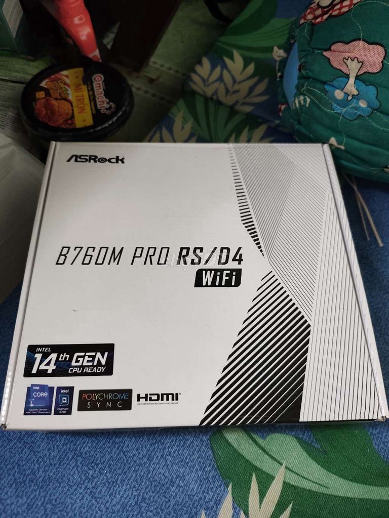 Bo mạch chủ ASRock B760M PRO RS/D4. Mua bán Linh kiện (RAM, Card...) tại Huyện Thống Nhất Đồng Nai được đăng bởi Hoàng Đinh hình 1