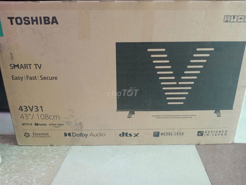 Smart Tivi Toshiba 43 inch Hàng mới Chính hãng