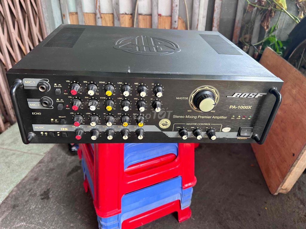Amply BOSF PA-1000X Hát tốt  cực khoẻ. Mua bán Tivi, Âm thanh tại Thành phố Thủ Đức Tp Hồ Chí Minh được đăng bởi Nguyên Hưng  hình 1