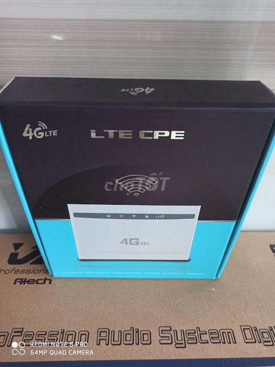 0899044883 - BỘ PHÁT WIFI 4G  ZTE CP101 CÓ CỔNG LAN 32 máy