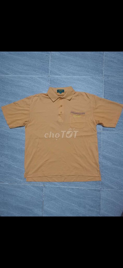 Áo polo Kenzo Golf Luxury Vintage Vàng Cam size M. Mua bán Quần áo tại Quận Gò Vấp Tp Hồ Chí Minh được đăng bởi LogiaShop2hands hình 1