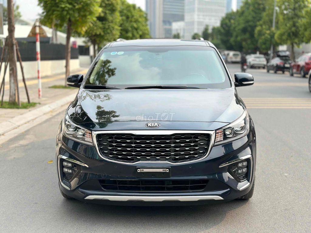 Bán Kia Sedona 2019 2.2DATH Xanh Đen Full Dầu