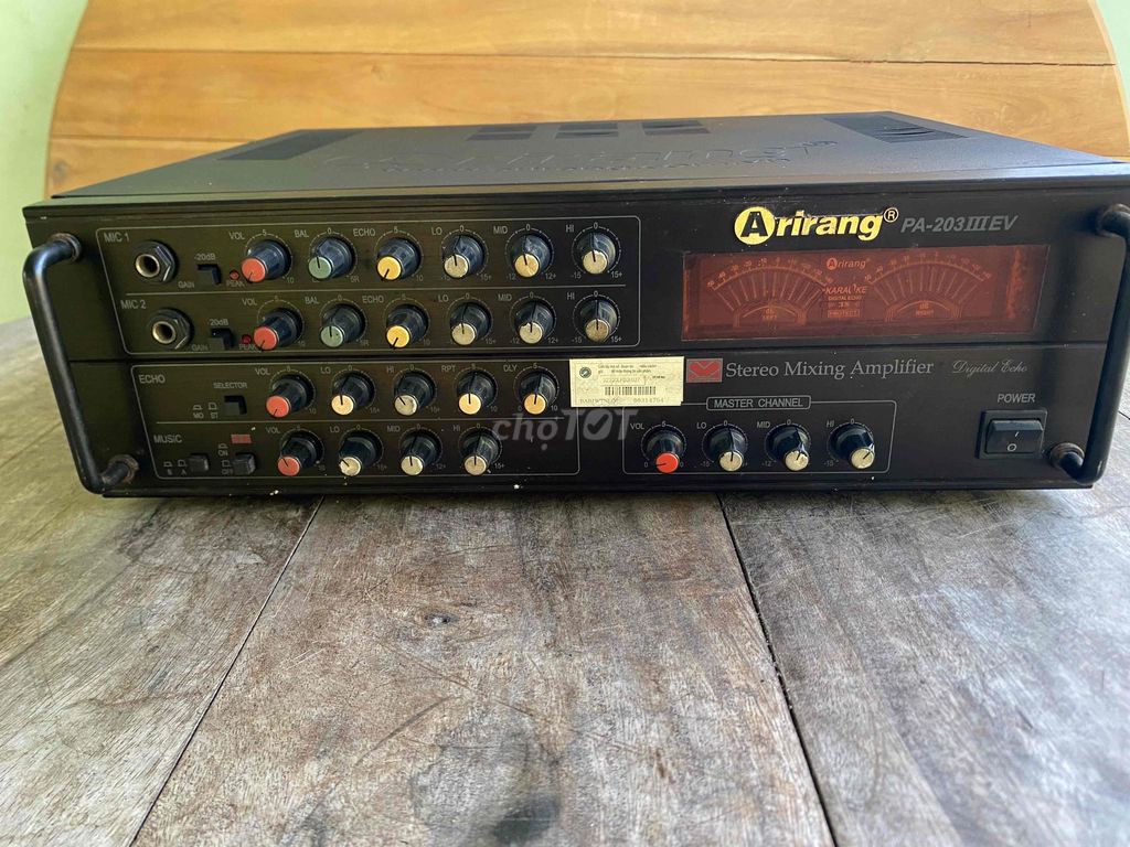 Amply karaoke Arirang PA-203IIIEV Đen. Mua bán Tivi, Âm thanh tại Huyện Mỏ Cày Nam Bến Tre được đăng bởi Hồ Audio MCN Bến Tre hình 1