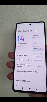 Xiaomi 11T Pro 12/256GB Xanh gradient