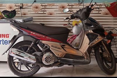 Suzuki Hayate 125 Đen Đỏ Vàng đồng