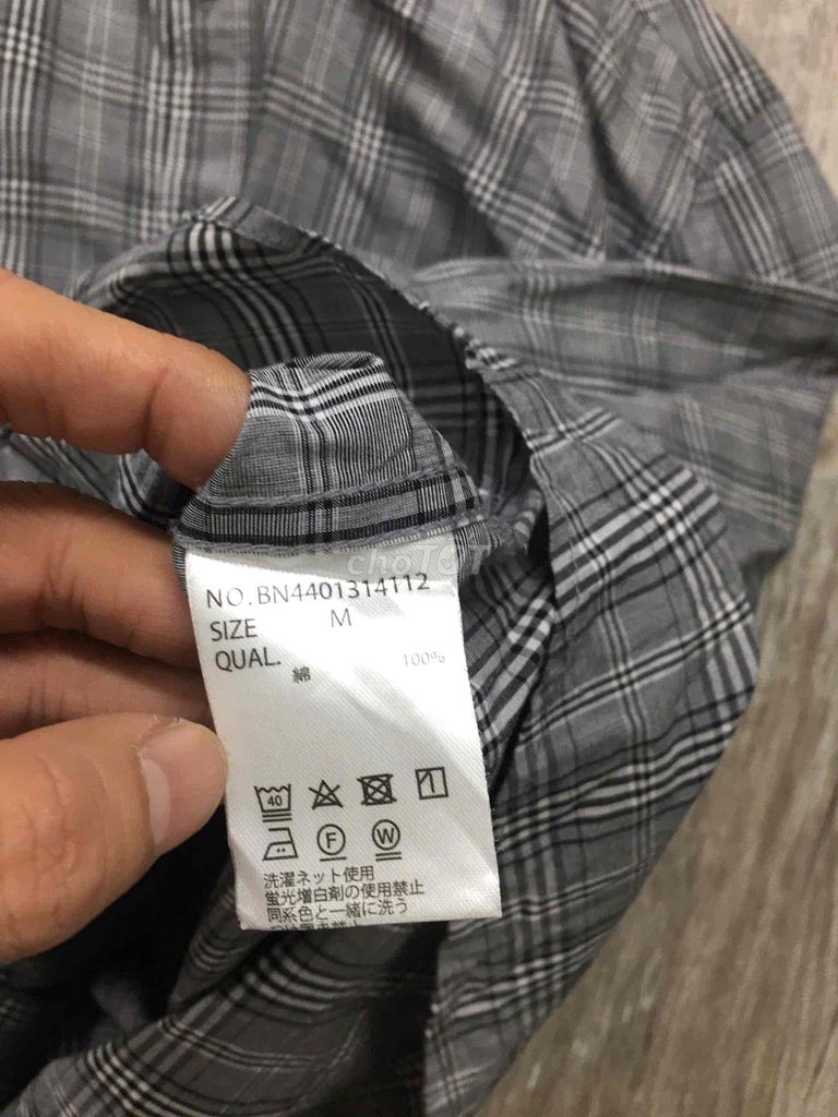 Back number       Cotton.  sz. L. Mua bán Quần áo tại Quận 5 Tp Hồ Chí Minh được đăng bởi LONG SI hình 6