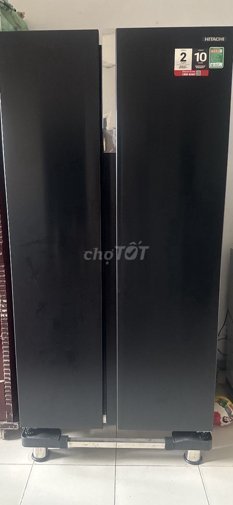Tủ lạnh Hitachi HRSN9563DDXVN Đen đã sử dụng. Mua bán Tủ lạnh tại Quận Liên Chiểu Đà Nẵng được đăng bởi Huỳnh thị thuý Diễm hình 1