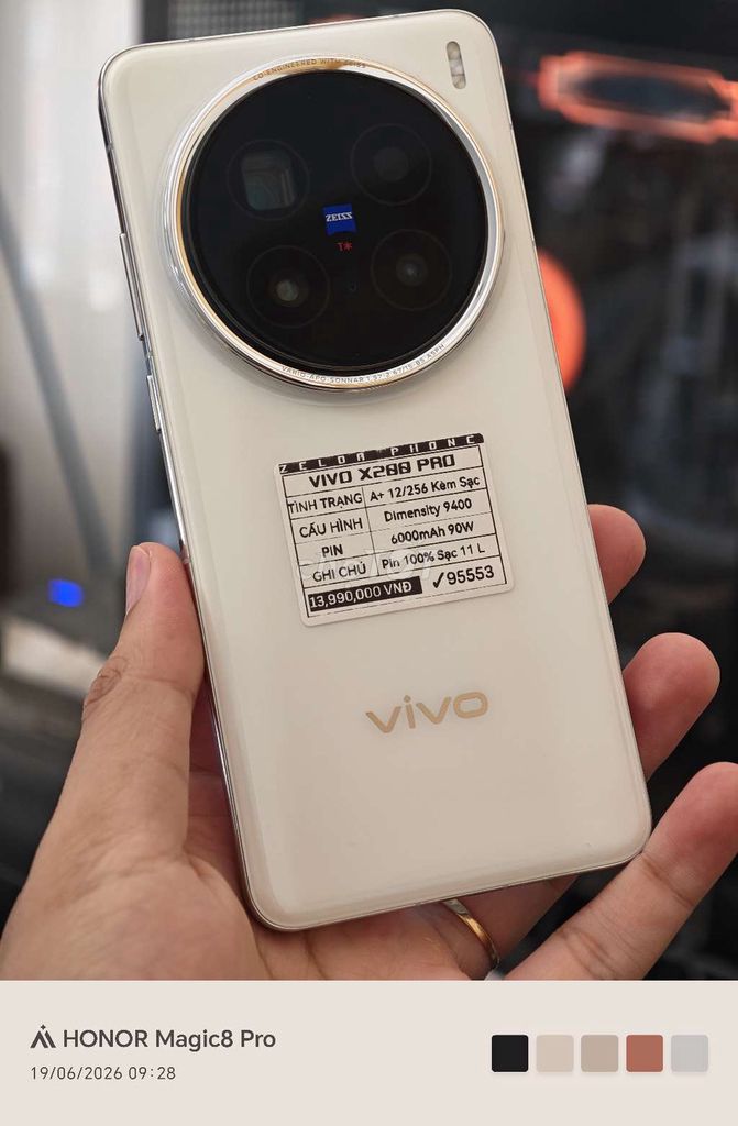 Vivo X200 Pro 12/256GB Xanh, Trắng Likenew - 133062863