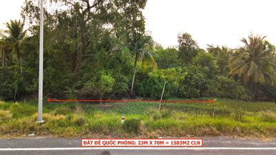 Đất Đê Quốc Phòng, giáp ranh Rạch Giá. Lộ 8m, 23x70 quy hoạch full thổ. Mua bán đất tại Huyện Hòn Đất Kiên Giang được đăng bởi Nguyễn Trung Hậu