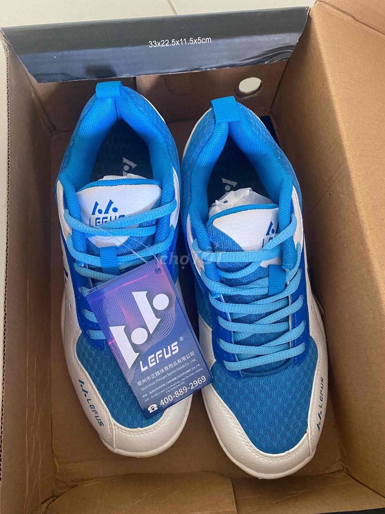 Giày thể thao Lefus Xanh Trắng size 39 Mới. Mua bán Giày dép tại Huyện Cần Giuộc Long An được đăng bởi XiTrum hình 1