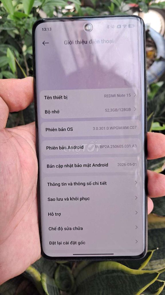 Xiaomi Redmi Note 15 . Mua bán Điện thoại tại Quận Hai Bà Trưng Hà Nội được đăng bởi bùi hữu liêm  hình 1