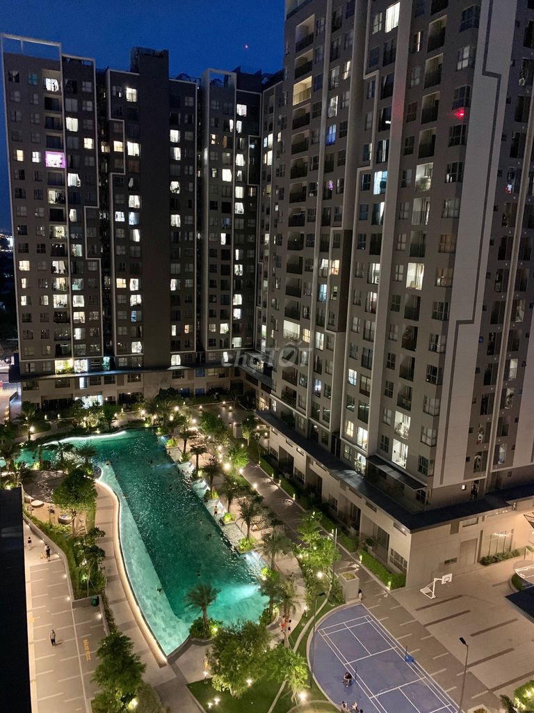 Cho Thuê 2PN View Nội Khu Giá : 6tr/tháng Sẵn Rèm, Chung Cư WESTGATE