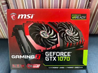 MSI 1070 GAMING X 8G (FULL BOX, ZIN 100%) (3). Mua bán Linh kiện (RAM, Card...) tại Huyện Củ Chi Tp Hồ Chí Minh được đăng bởi VÕ HOÀI NAM