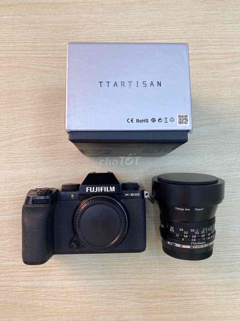Máy ảnh Fujifilm X-S10 Đen kèm TTarisan 7.5 fish. Mua bán Máy ảnh, Máy quay tại Quận 5 Tp Hồ Chí Minh được đăng bởi Phan Thế Phong  hình 1