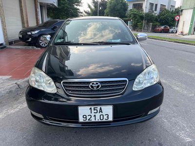 Toyota Altis 1.8G 2005 Số sàn Đen
