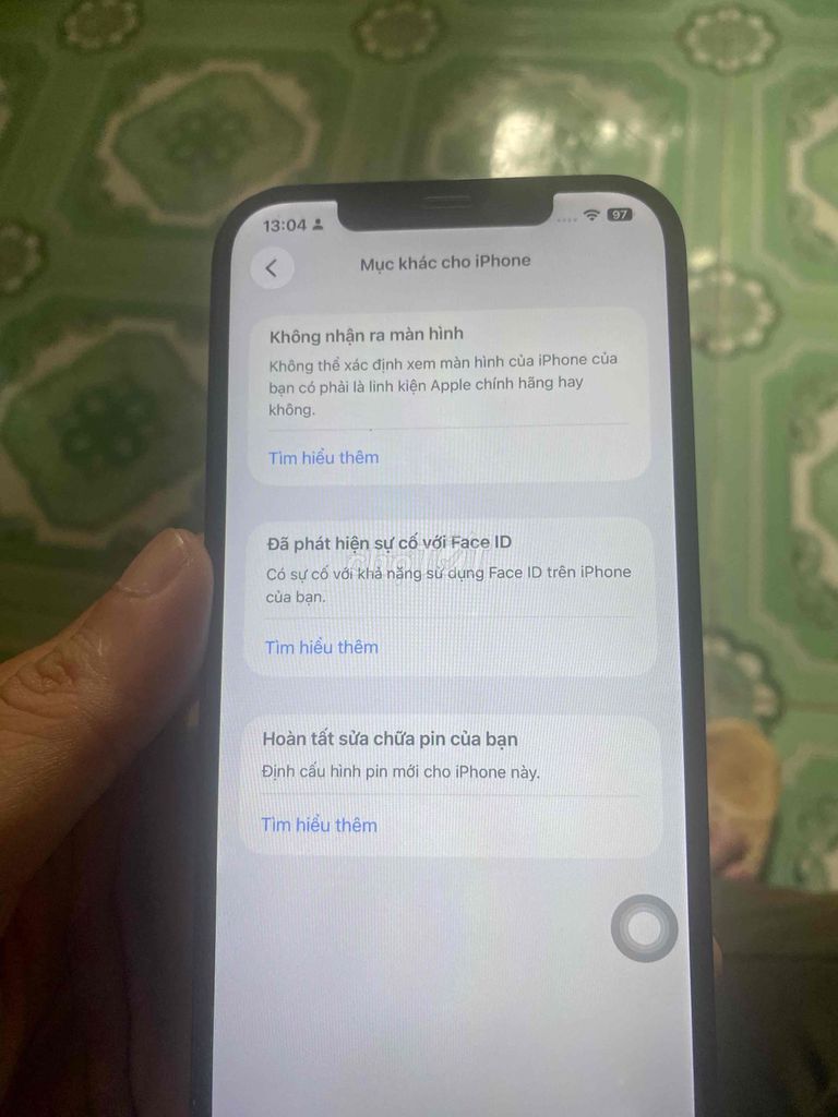 iPhone 12 Pro Max 128GB Xanh Đã dùng. Mua bán Điện thoại tại Thành phố Bắc Ninh Bắc Ninh được đăng bởi MR tuan hình 1