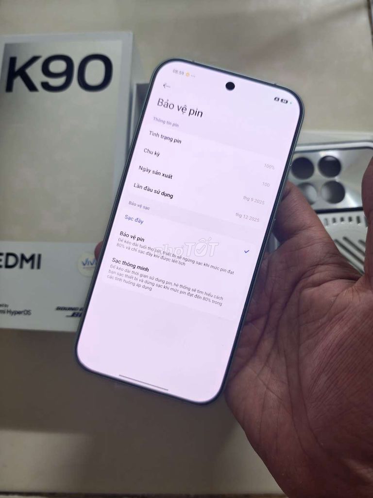 Xiaomi Redmi K90 Xanh 100%. Mua bán Điện thoại tại Huyện Hóc Môn Tp Hồ Chí Minh được đăng bởi Tuấn Đồ Dõm hình 1