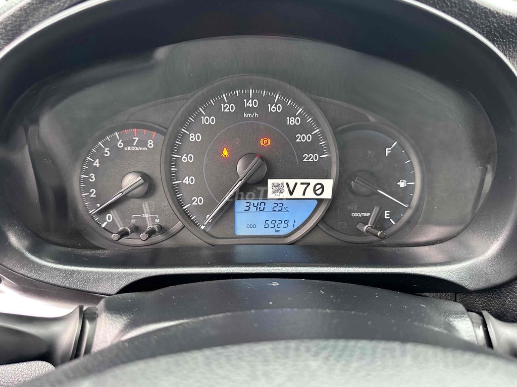 Xe Toyota Vios E 2022 MT Đen Odo 69000km. Mua bán Ô tô tại Quận Hoàng Mai Hà Nội được đăng bởi Thang Pham hình 17