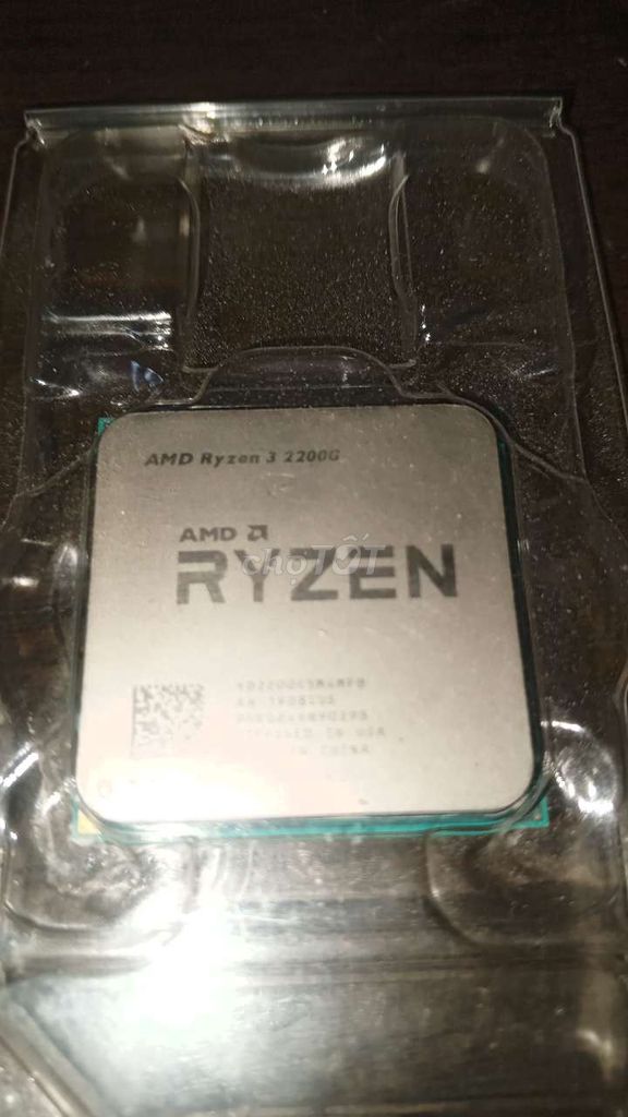 CPU AMD Ryzen 3 2200G. Mua bán Linh kiện (RAM, Card...) tại Huyện Hóc Môn Tp Hồ Chí Minh được đăng bởi cherry hình 1