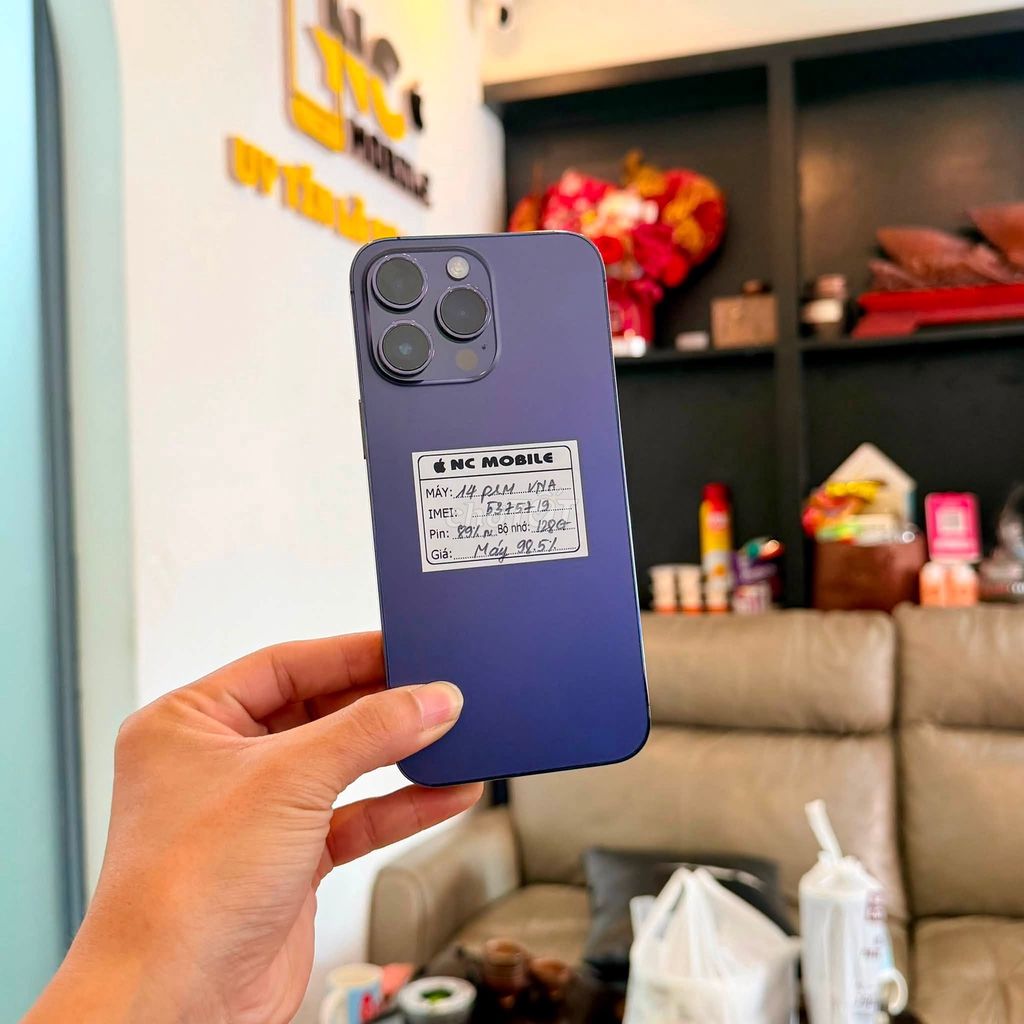 Apple iPhone 14 Pro Max 128GB Tím 98.5%. Mua bán Điện thoại tại Quận Gò Vấp Tp Hồ Chí Minh được đăng bởi Hội Đồ Điện Tử hình 1