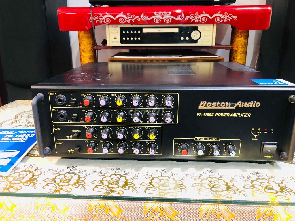 Amply Boston Audio PA 1100 II ( chưa sài). Mua bán Tivi, Âm thanh tại Quận Ninh Kiều Cần Thơ được đăng bởi Khoile audio cần thơ hình 1