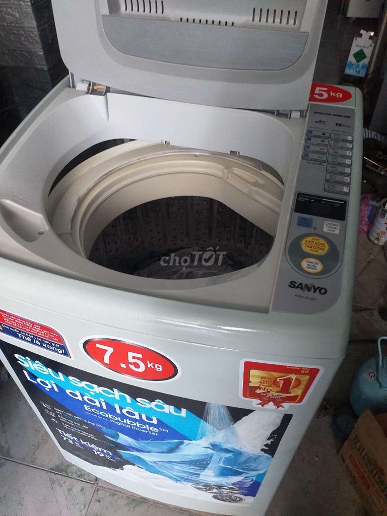 Máy giặt sanyo aqua 7.5kg. Mua bán Máy giặt tại Huyện Hóc Môn Tp Hồ Chí Minh được đăng bởi đuc trung hình 3