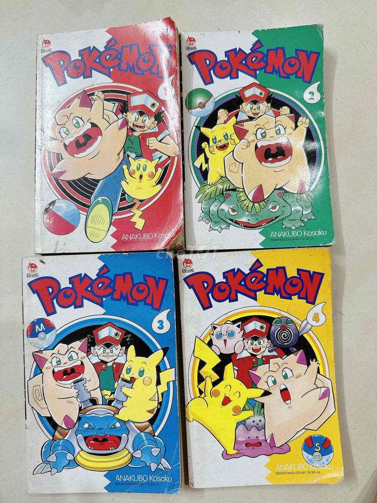 Truyện tranh Pokemon Kim Đồng 2002. Mua bán Sách tại Quận Ninh Kiều Cần Thơ được đăng bởi Giang hình 1