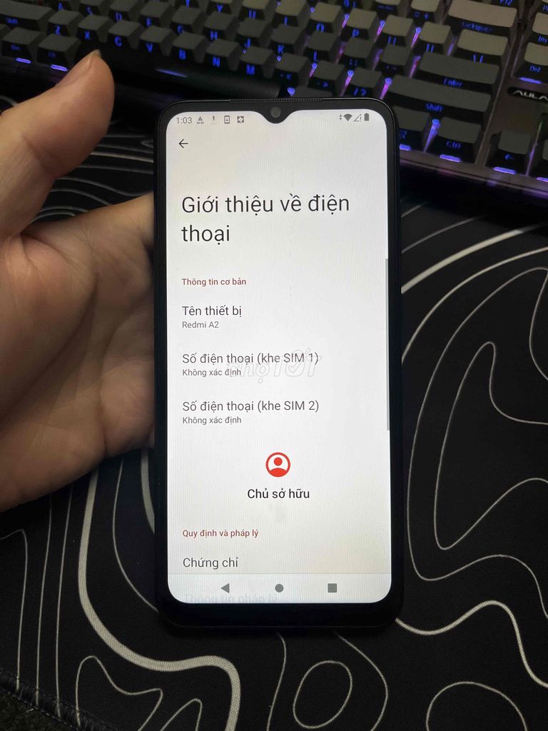 Xiaomi Redmi A2 Đen Như mới. Mua bán Điện thoại tại Quận Hà Đông Hà Nội được đăng bởi Phong hình 1