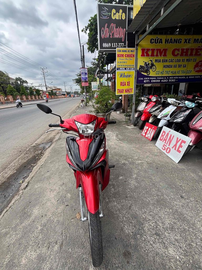Honda Wave RSX màu Đỏ đen. Mua bán Xe máy tại Quận Bình Thuỷ Cần Thơ được đăng bởi Kim Chiến hình 5