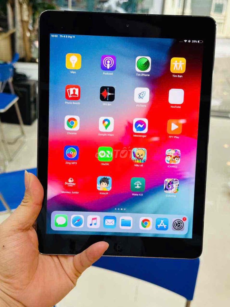 iPad Air 1 16GB Xám. Mua bán Máy tính bảng tại Quận Đống Đa Hà Nội được đăng bởi Bảo Táo Store hình 1