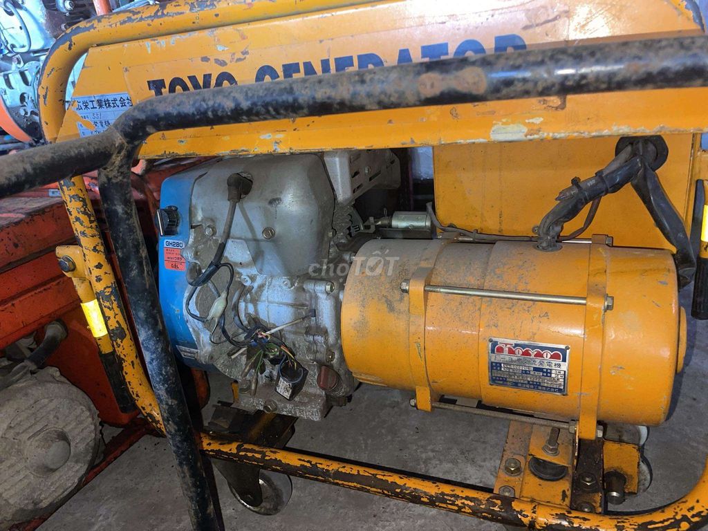 Máy phát điện Toyo 5kw nội địa nhật bãi. Mua bán Đồ chuyên dụng, Giống nuôi trồng tại Huyện Tân Yên Bắc Giang được đăng bởi nguyen son hình 1