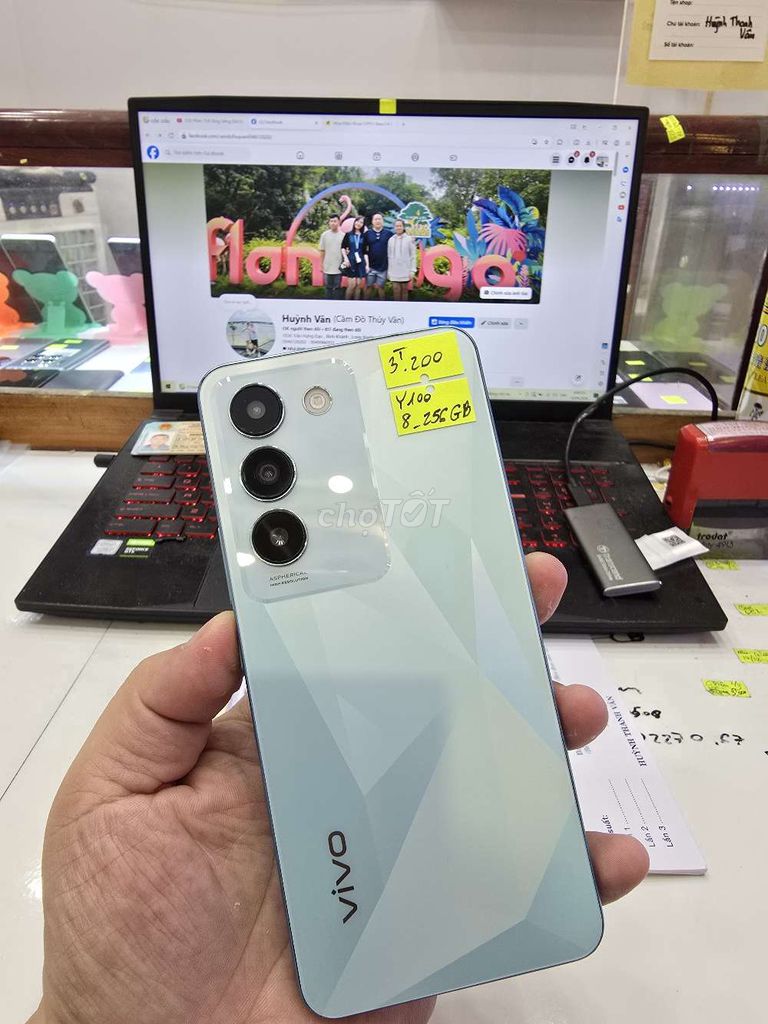 Vivo Y100 256GB Đã Sử Dụng. Mua bán Điện thoại tại Thành phố Long Xuyên An Giang được đăng bởi Facebook Cầm Đồ Thúy Vân hình 1