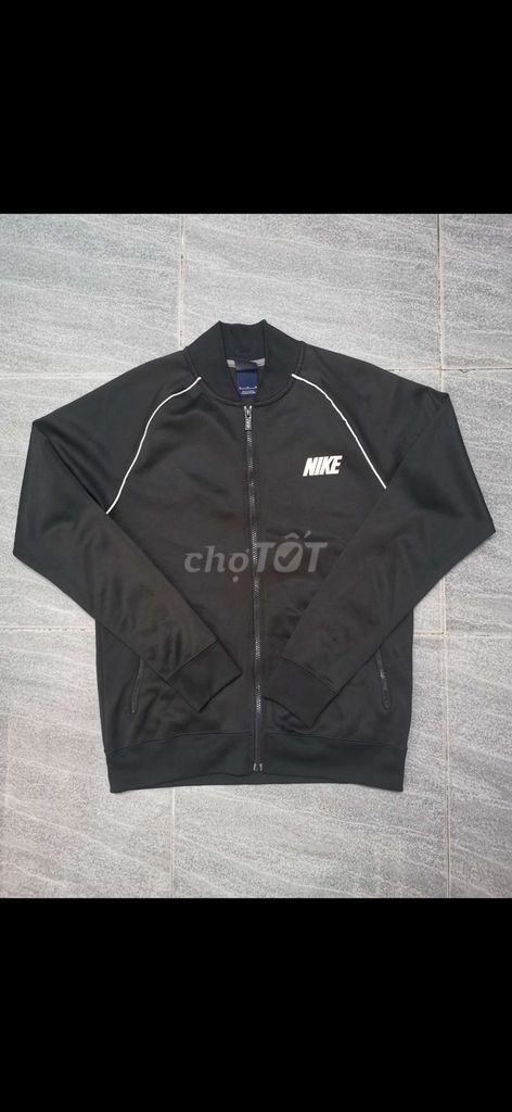 Áo khoác zip Nike BigLogo OldSchool Đen size M. Mua bán Quần áo tại Quận Gò Vấp Tp Hồ Chí Minh được đăng bởi Hàng 2handsgood hình 1