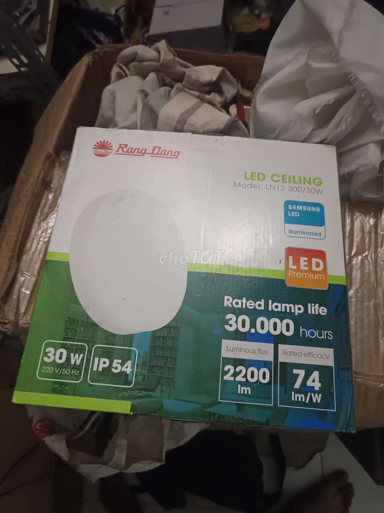 Đèn LED ốp trần Rạng Đông LN12 300/30W mới. Mua bán Đèn tại Quận Gò Vấp Tp Hồ Chí Minh được đăng bởi Đinh Luận hình 1