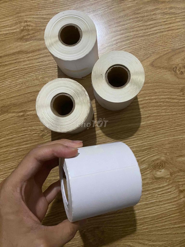 Giấy in nhiệt A7 4 cuộn. Mua bán Đồ dùng văn phòng tại Quận Hoàng Mai Hà Nội được đăng bởi Đỗ Trung Quân hình 1
