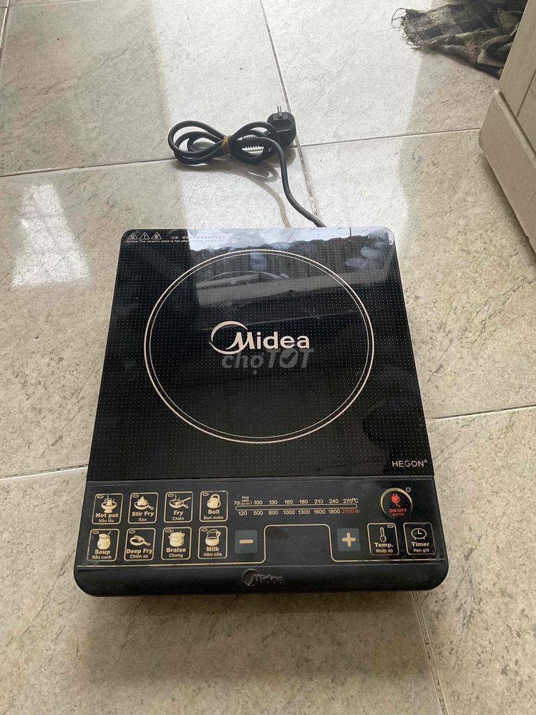 Bếp từ Midea nấu tốt nóng nhanh