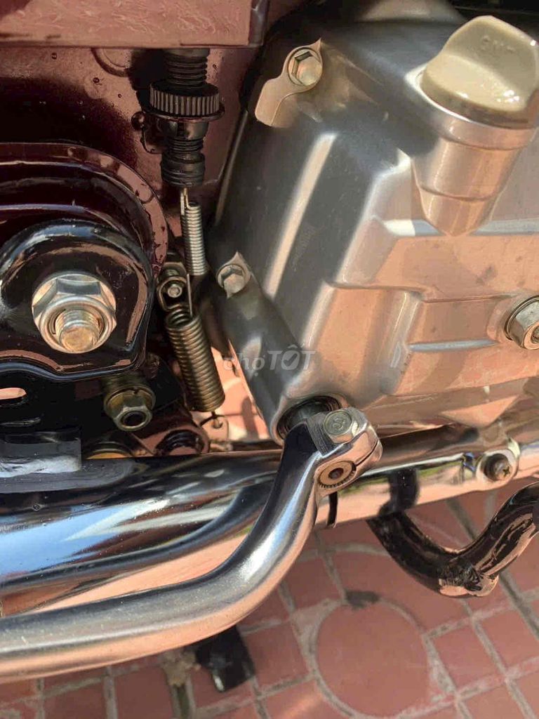 Honda Dream Thai, темно-красный бордовый