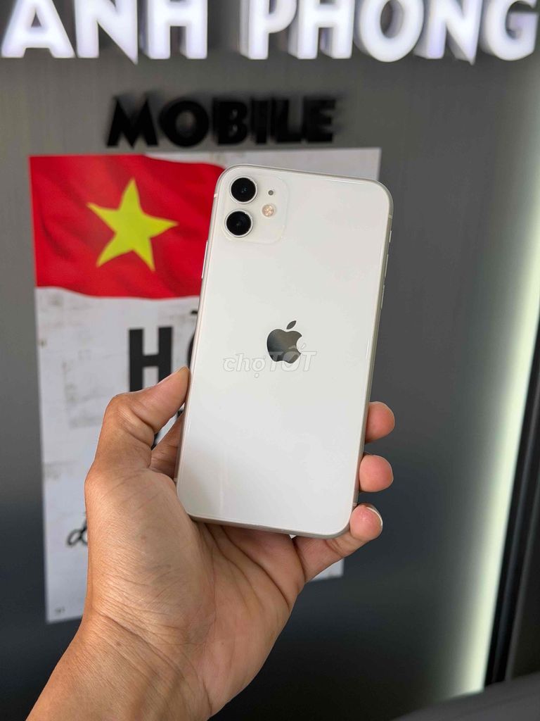 Apple iPhone 11 128GB Trắng 98%. Mua bán Điện thoại tại Thành phố Cà Mau Cà Mau được đăng bởi Thanh phong  hình 1