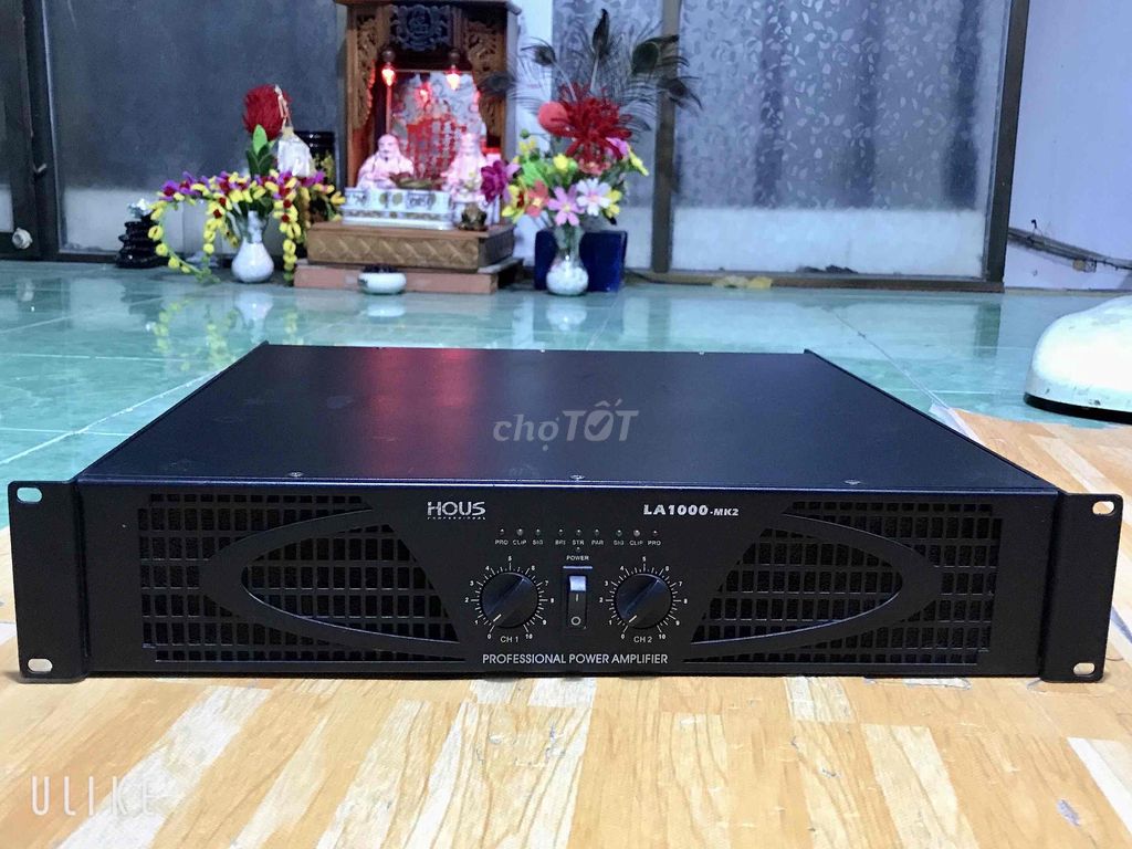Cục đẩy công suất HOUS LA1000-MK2 - Zin đẹp. Mua bán Tivi, Âm thanh tại Quận Tân Phú Tp Hồ Chí Minh được đăng bởi Tony Nghĩa Audio Hàng Bãi  hình 1