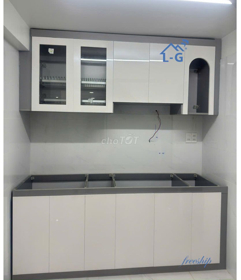 Tủ bếp Nhựa Ecoplast +Tủ bếTỦ BẾP ++🏠 TỦ BẾP nhựa. Mua bán Tủ, kệ gia đình tại Quận 12 Tp Hồ Chí Minh được đăng bởi GIƯỜNG SẮT SƠN LÂM hình 1