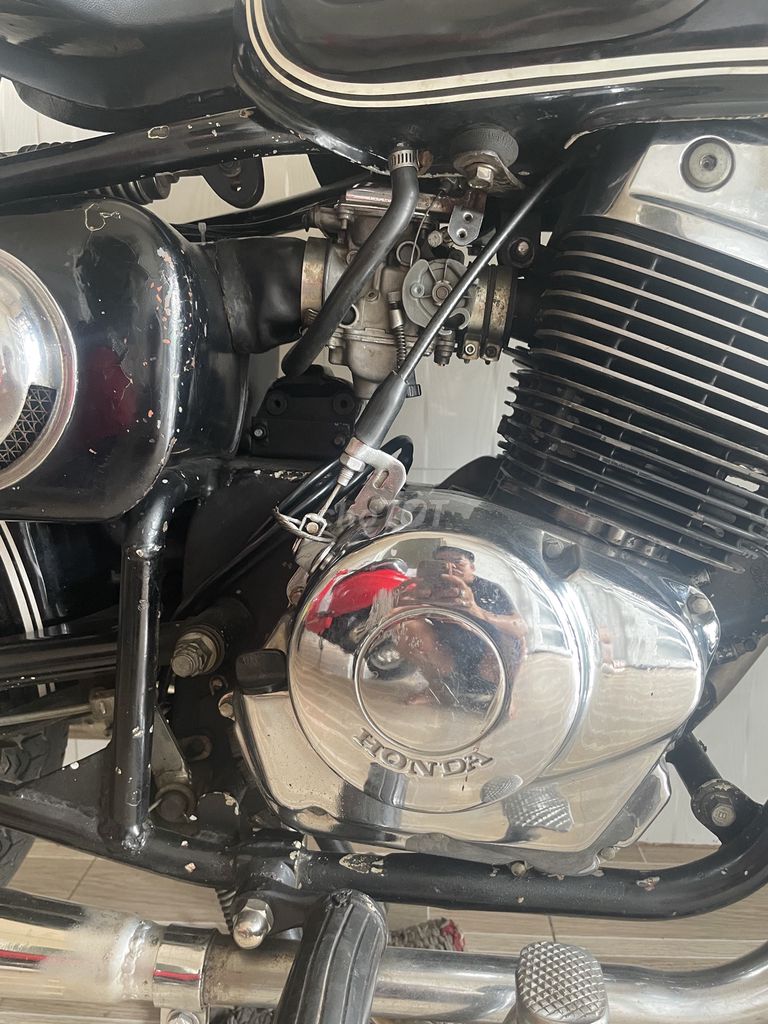 Honda CB125 độ 250 Dáng BMW Đen. Mua bán Xe máy tại Huyện Chợ Mới An Giang được đăng bởi Huỳnh Bình hình 2