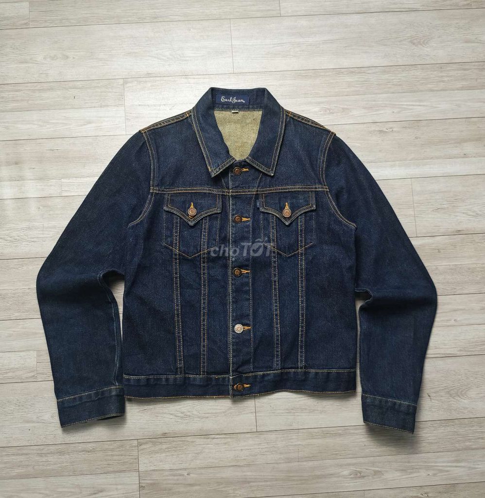 Áo khoác Denim Earl Jeans Xanh đậm cũ. Mua bán Quần áo tại Thành phố Thuận An Bình Dương được đăng bởi Trạm săn si hình 1