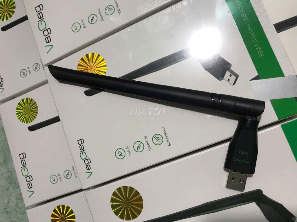 Usb wifi Anten tốc độ cao VegGieg V-K300 Fullbox. Mua bán Phụ kiện (Màn hình, Chuột...) tại Quận Ninh Kiều Cần Thơ được đăng bởi Tỷ Nguyễn hình 1