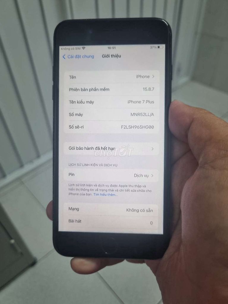 Apple iPhone 7 Plus Đen Đã sử dụng. Mua bán Điện thoại tại Quận Bình Tân Tp Hồ Chí Minh được đăng bởi Ngoan hình 1