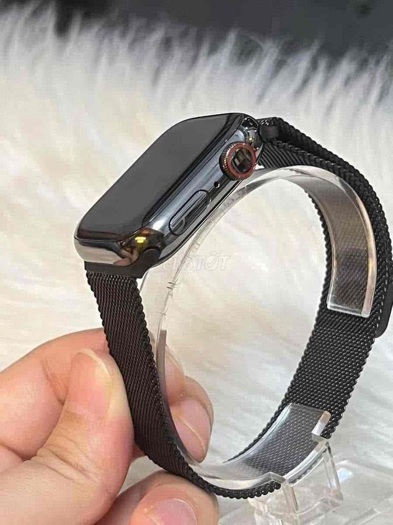 Bán apple watch sr9:41 Thép Đen lte Esim đẹp keng