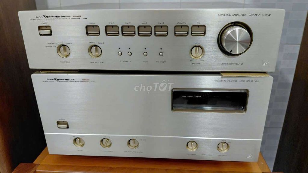 BÁN Bộ Pre-Pow Luxman M06Alpha - C06Alpha . Mua bán Tivi, Âm thanh tại Quận Phú Nhuận Tp Hồ Chí Minh được đăng bởi Anh hải hình 1