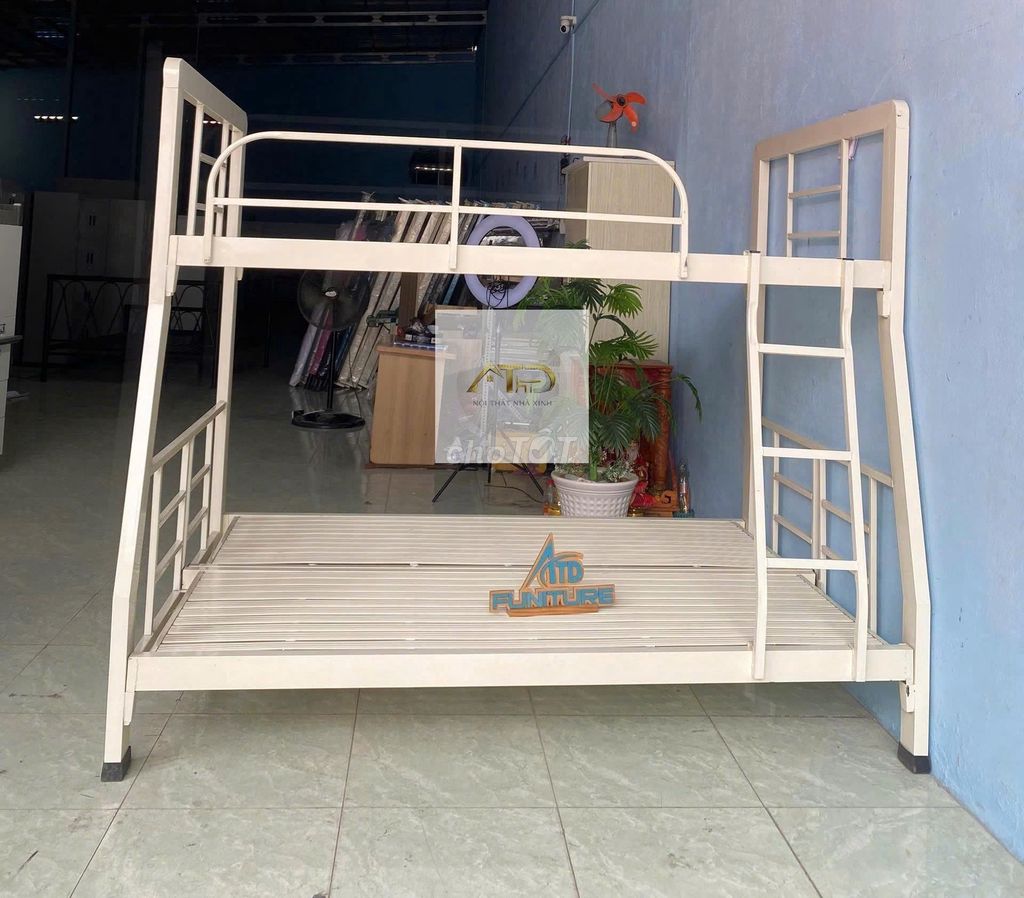 Giường tầng Giường tầng Giường tầng Giường. Mua bán Giường, chăn ga gối nệm tại Quận Tân Bình Tp Hồ Chí Minh được đăng bởi Xưởng Nội Thất Sài Gòn  hình 1